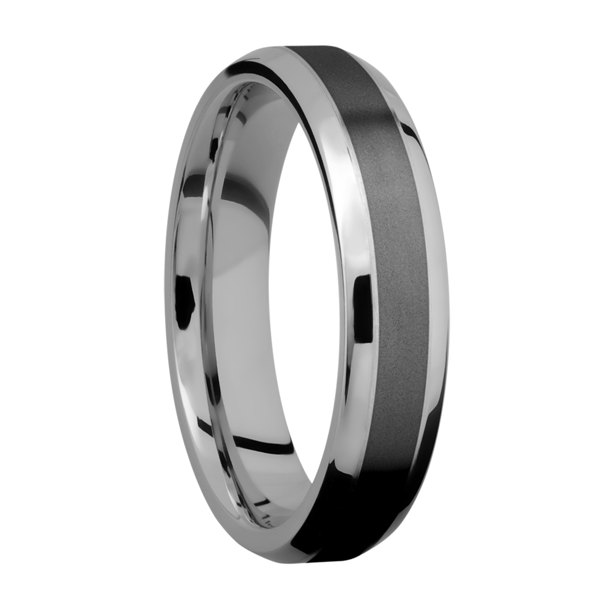 Lashbrook PF5B13(NS)/ZIRCONIUM Titanium Wedding Ring or Band