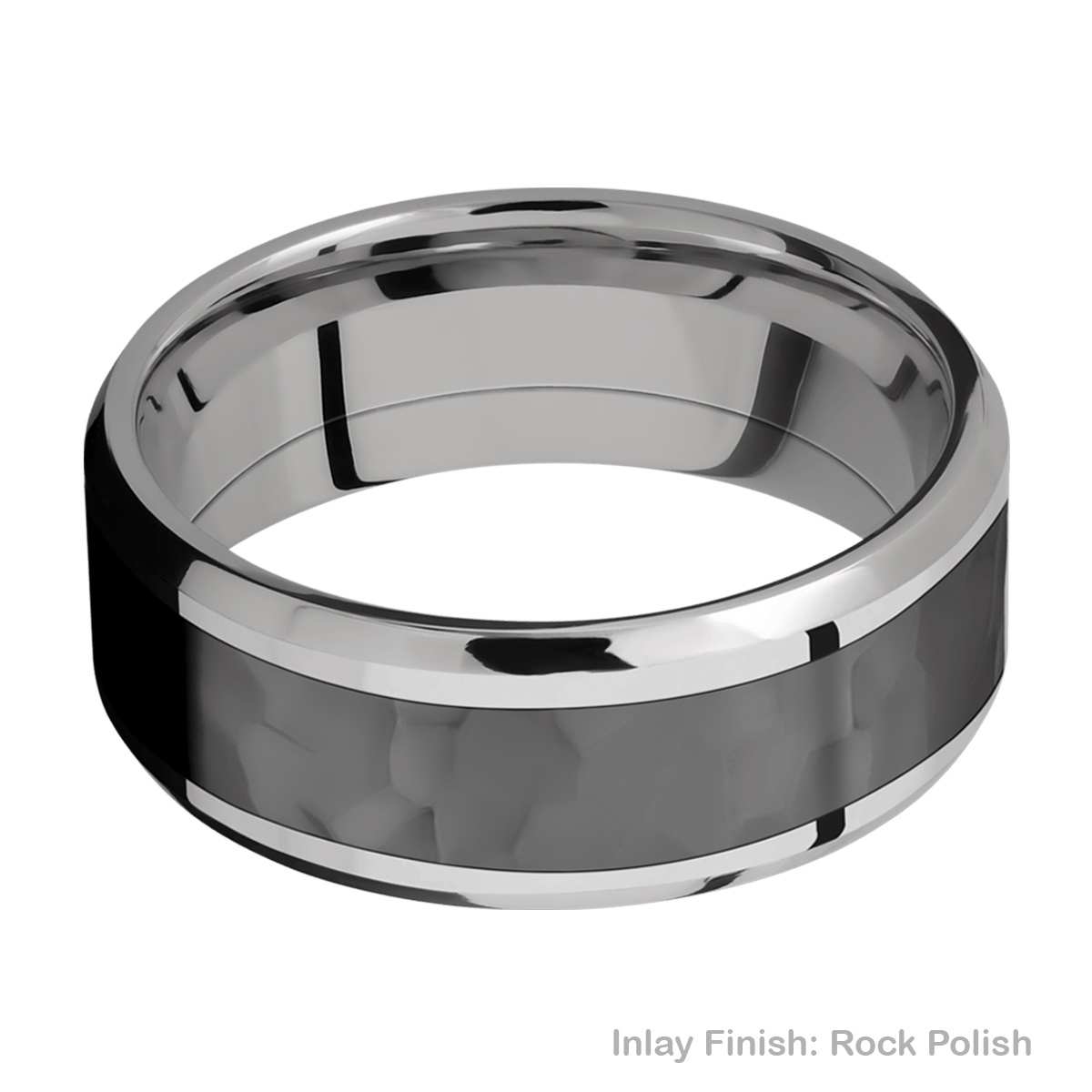 Lashbrook PF8B15(NS)/ZIRCONIUM Titanium Wedding Ring or Band Alternative View 13