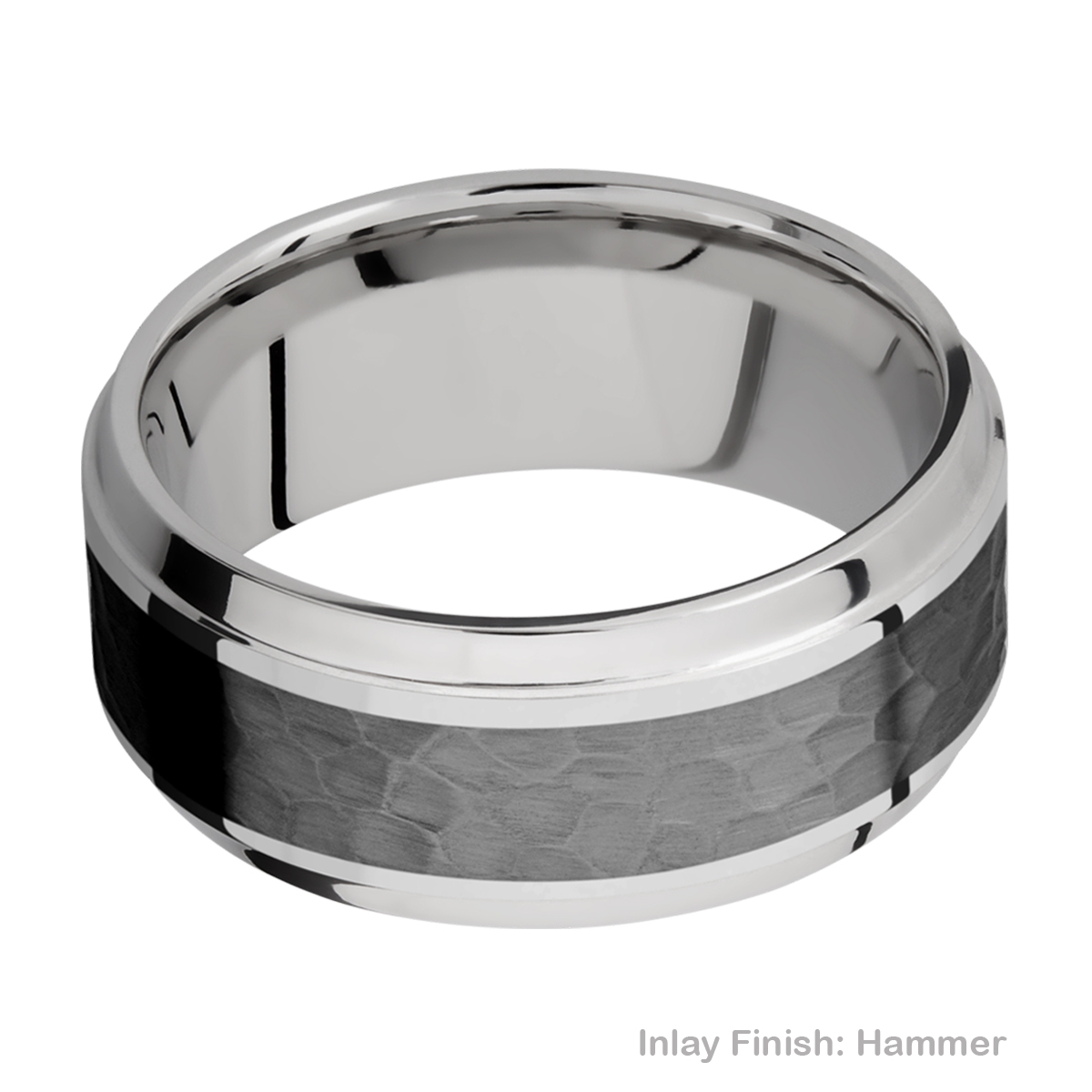 Lashbrook PF9B15(S)/ZIRCONIUM Titanium Wedding Ring or Band