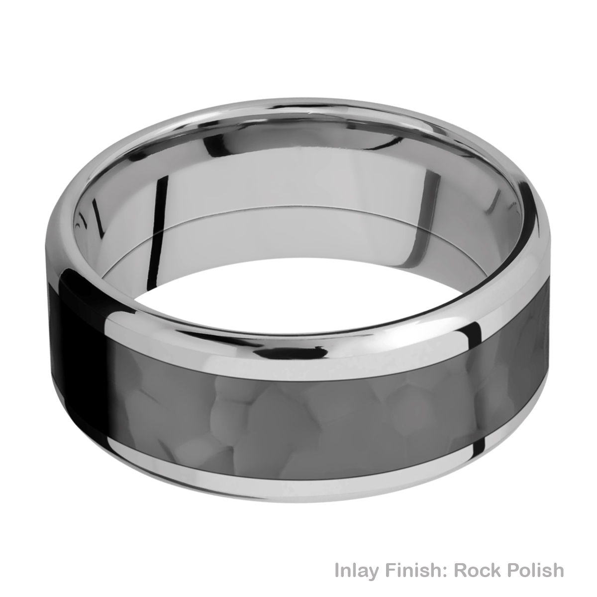 Lashbrook PF9B16(NS)/ZIRCONIUM Titanium Wedding Ring or Band Alternative View 13