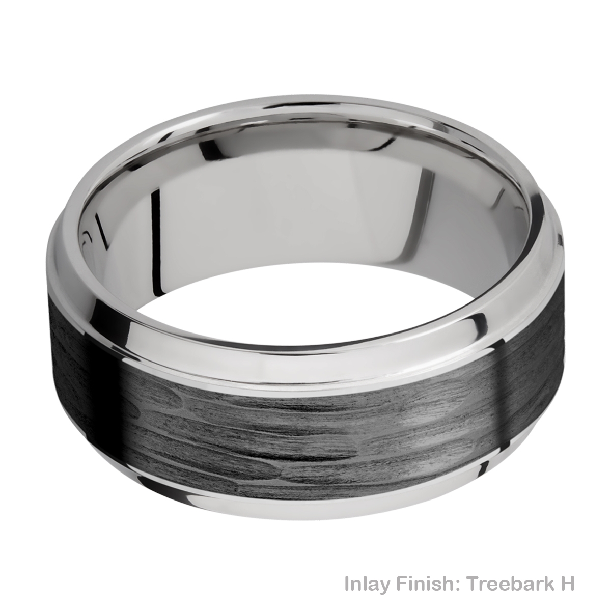 Lashbrook PF9B16(S)/ZIRCONIUM Titanium Wedding Ring or Band