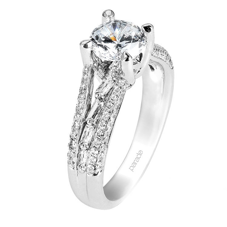 Parade Hemera Bridal R2203 Platinum Diamond Engagement Ring