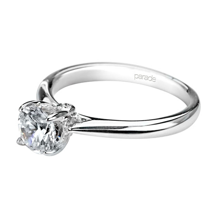 Parade New Classic R2637 14 Karat Diamond Engagement Ring