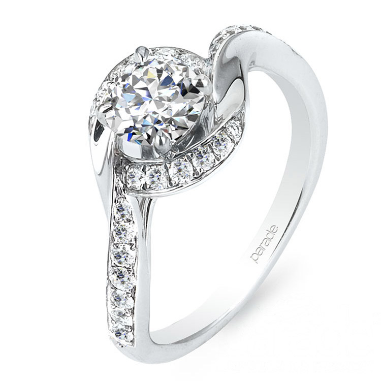 Parade Hemera Bridal R2712 14 Karat Diamond Engagement Ring