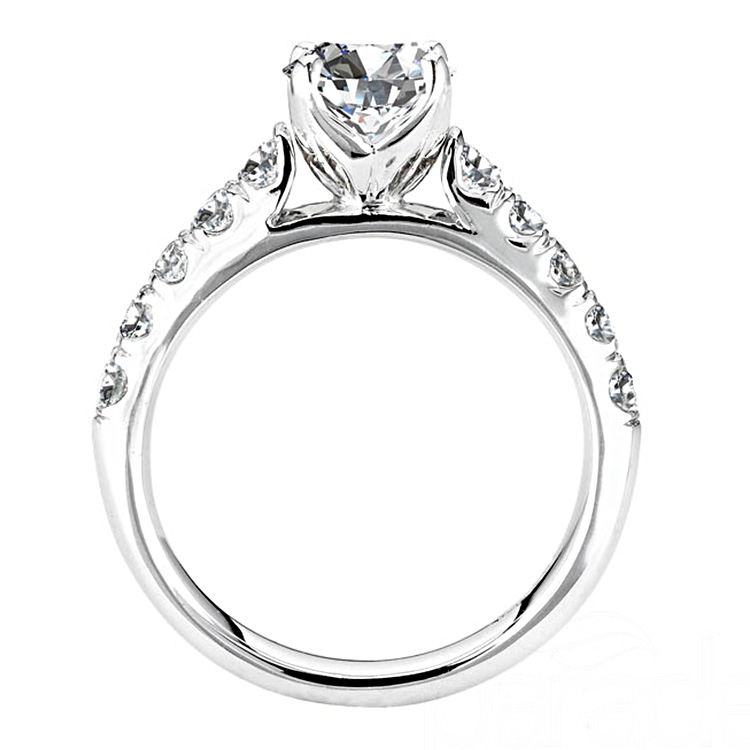 Parade New Classic R2748 14 Karat Diamond Engagement Ring Alternative View 1