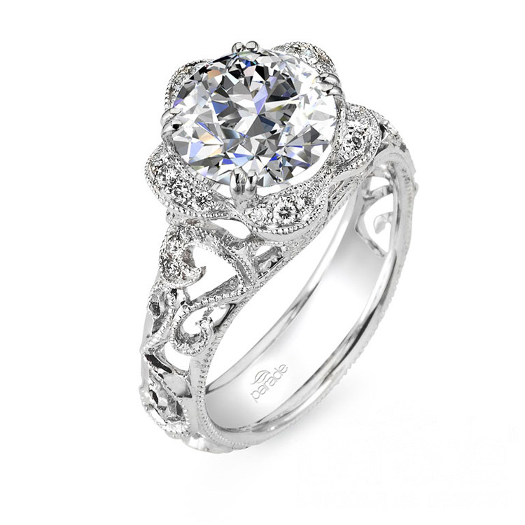 Parade Hera Bridal R2910 Platinum Diamond Engagement Ring