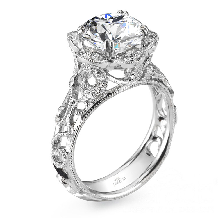 Parade Hera Bridal R2910 Platinum Diamond Engagement Ring
