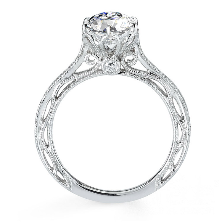 Parade Hera Bridal R2928 14 Karat Diamond Engagement Ring Alternative View 1