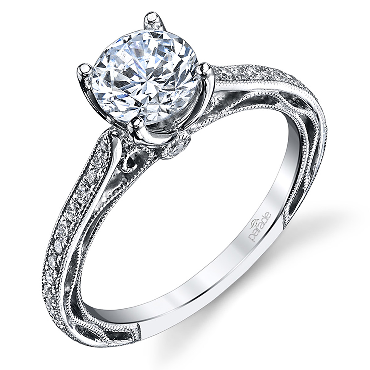 Parade Hera Bridal R2928C Platinum Diamond Engagement Ring