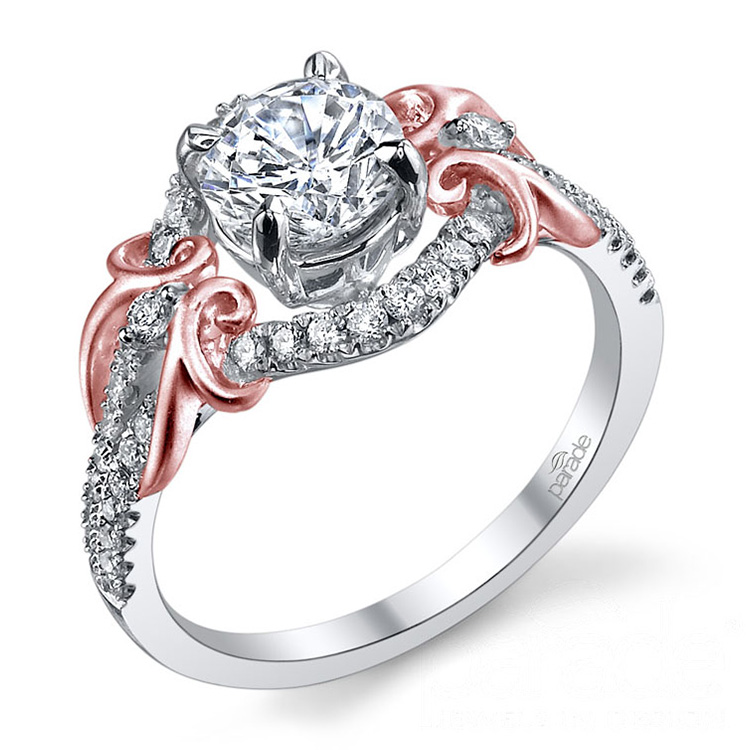 Parade Lyria Bridal R2954 18 Karat Diamond Engagement Ring Alternative View 2