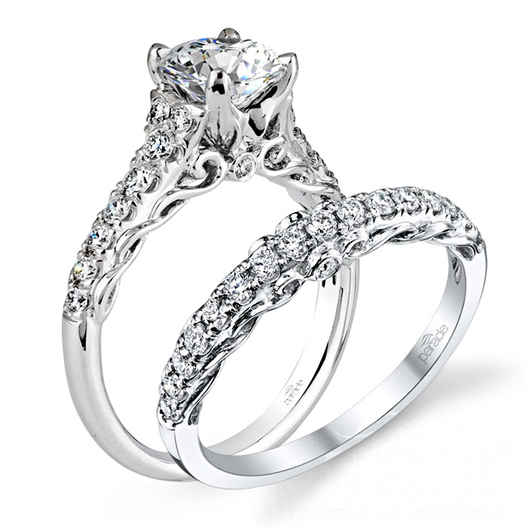 Parade Hemera Bridal R2980 Platinum Diamond Engagement Ring