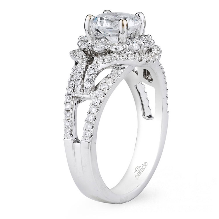 Parade Hemera Bridal R2991 14 Karat Diamond Engagement Ring Alternative View 1