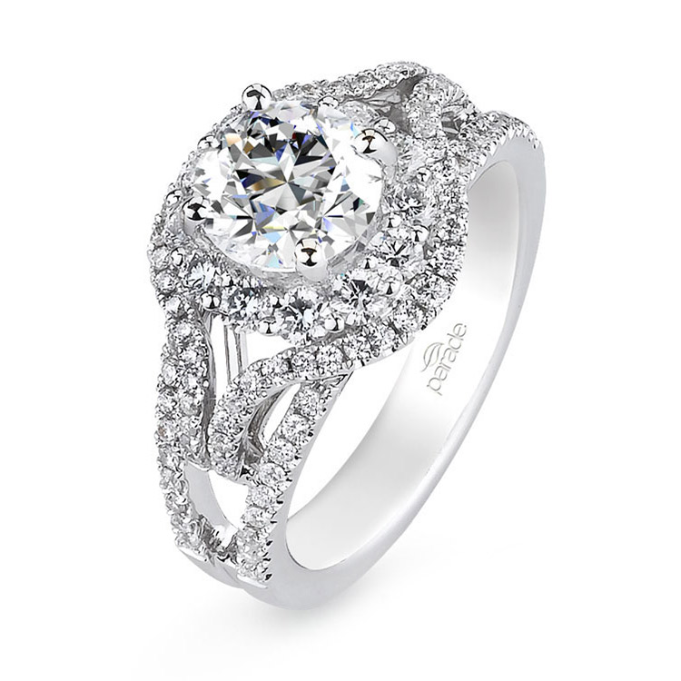 Parade Hemera Bridal R2991 14 Karat Diamond Engagement Ring