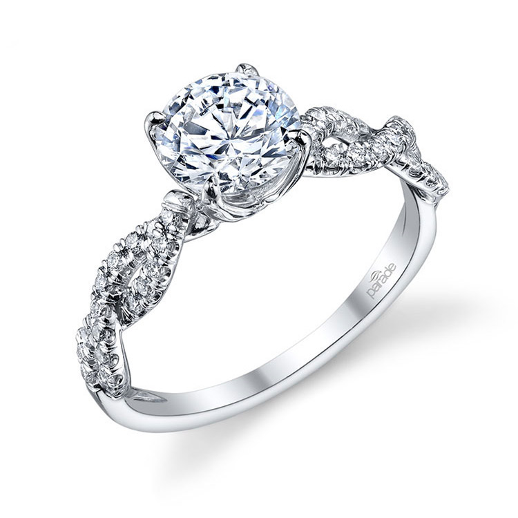 Parade Hemera Bridal R3059 14 Karat Diamond Engagement Ring
