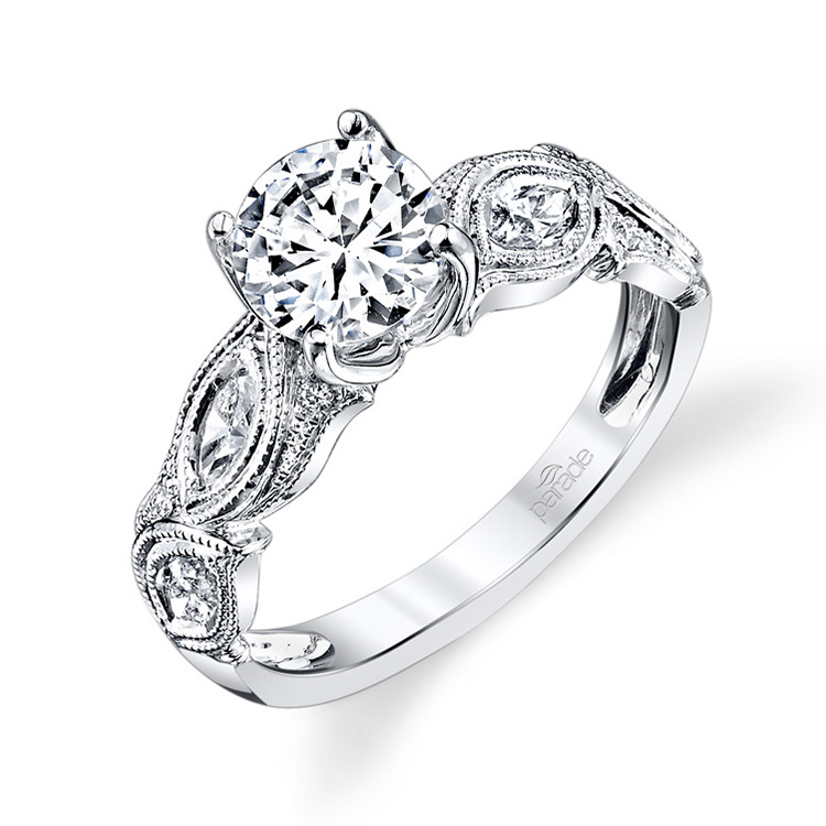Parade Hera Bridal R3102 Platinum Diamond Engagement Ring