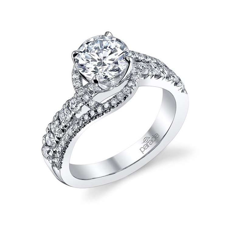Parade Hemera Bridal R3149 Platinum Diamond Engagement Ring