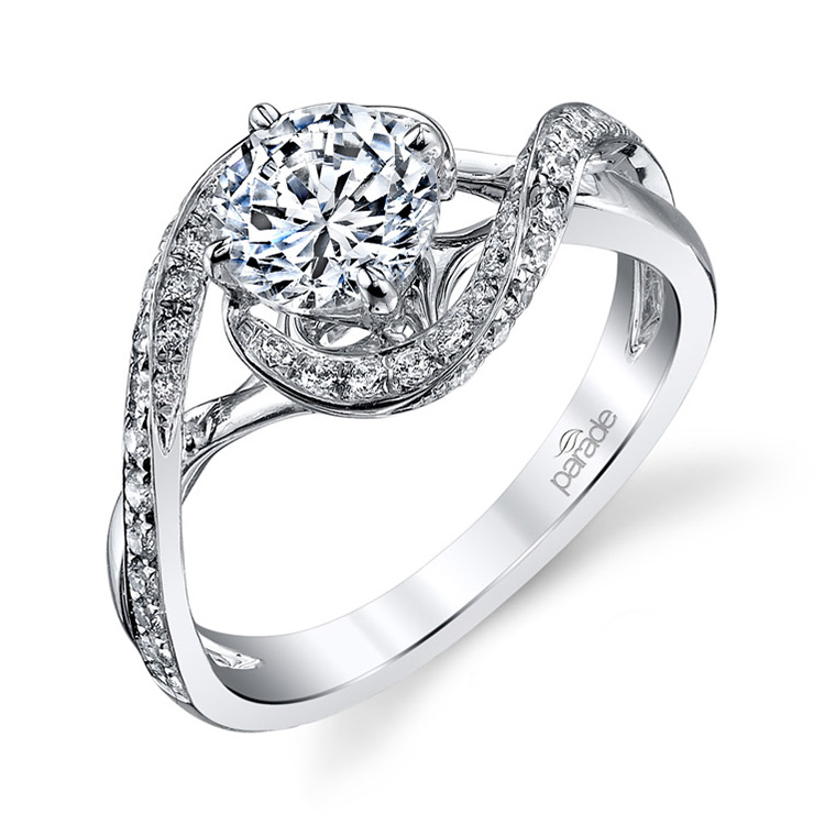 Parade Hemera Bridal R3152 Platinum Diamond Engagement Ring