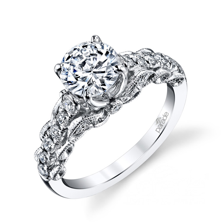 Parade Lyria Bridal R3188 14 Karat Diamond Engagement Ring