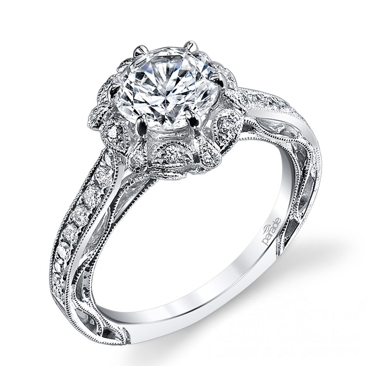 Parade Hera Bridal R3192 Platinum Diamond Engagement Ring