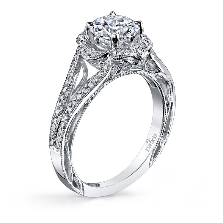 Parade Hera Bridal R3194 18 Karat Diamond Engagement Ring Alternative View 1