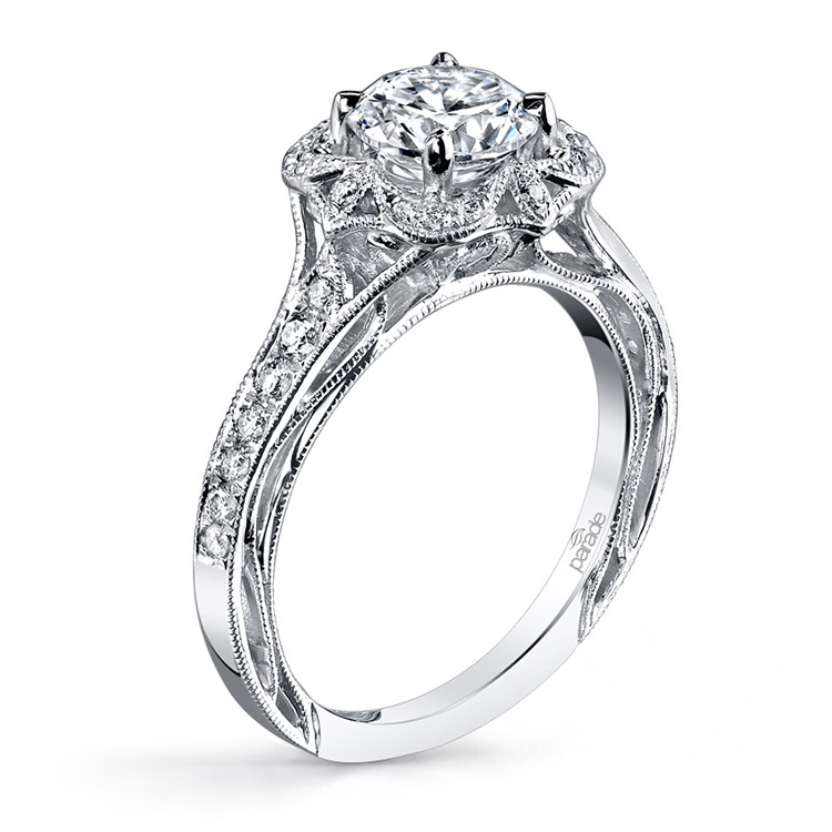 Parade Hera Bridal R3195 Platinum Diamond Engagement Ring