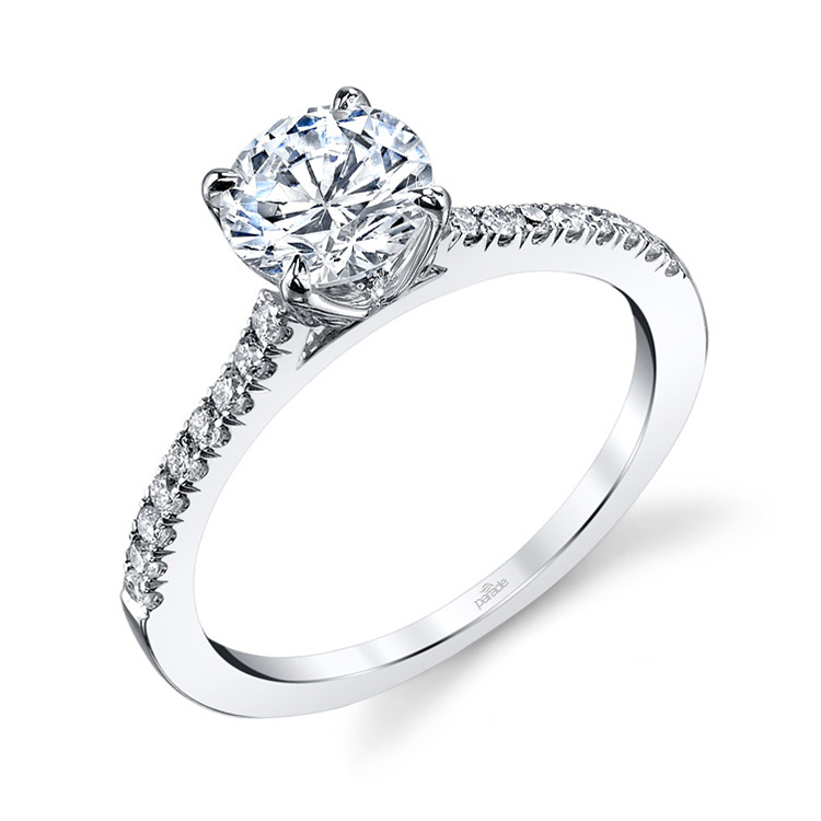 Parade New Classic R3268 18 Karat Diamond Engagement Ring