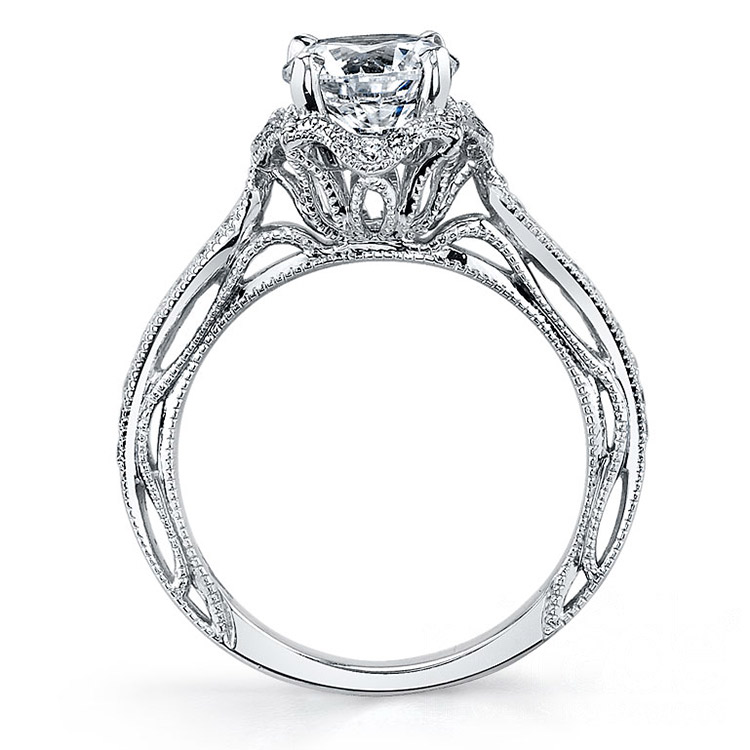 Parade Hera Bridal R3306 Platinum Diamond Engagement Ring Alternative View 1