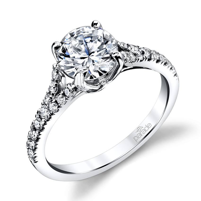 Parade New Classic R3311 Platinum Diamond Engagement Ring