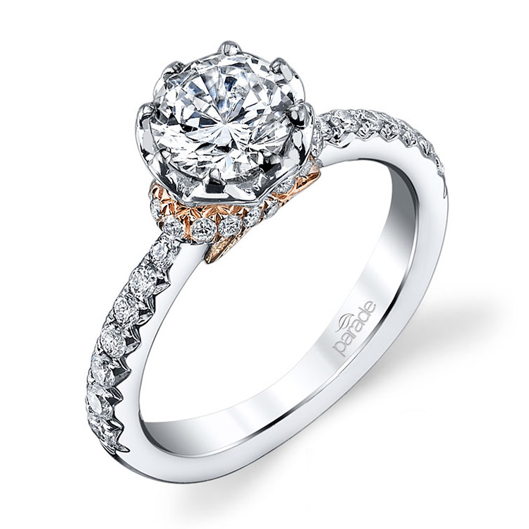 Parade Hemera Bridal Platinum Diamond Engagement Ring R3330