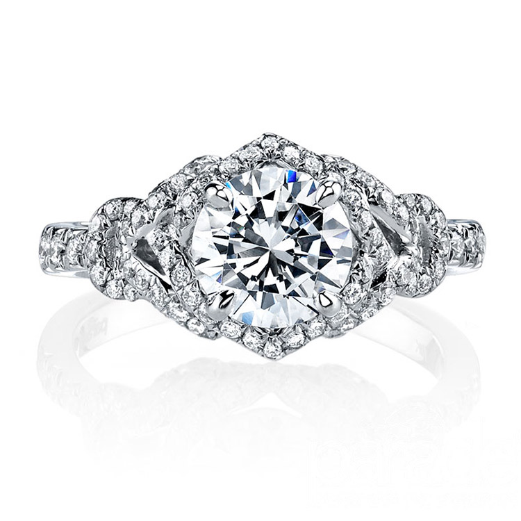 Parade Hemera Bridal 18 Karat Diamond Engagement Ring R3350 Alternative View 1