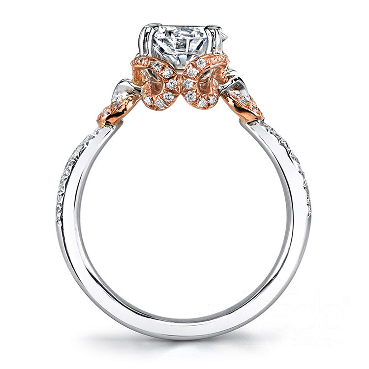 Parade Hemera Bridal R3458 14 Karat Diamond Engagement Ring Alternative View 1