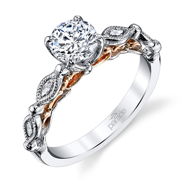 Parade Hemera Bridal Platinum Diamond Engagement Ring R3461