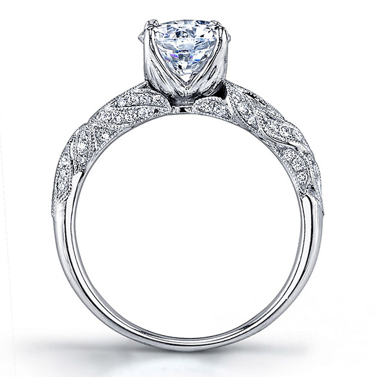 Parade Hera Bridal Platinum Diamond Engagement Ring R3493 Alternative View 1