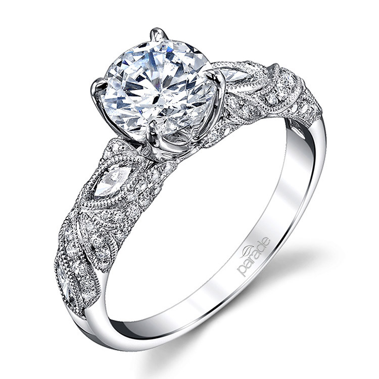 Parade Hera Bridal Platinum Diamond Engagement Ring R3493