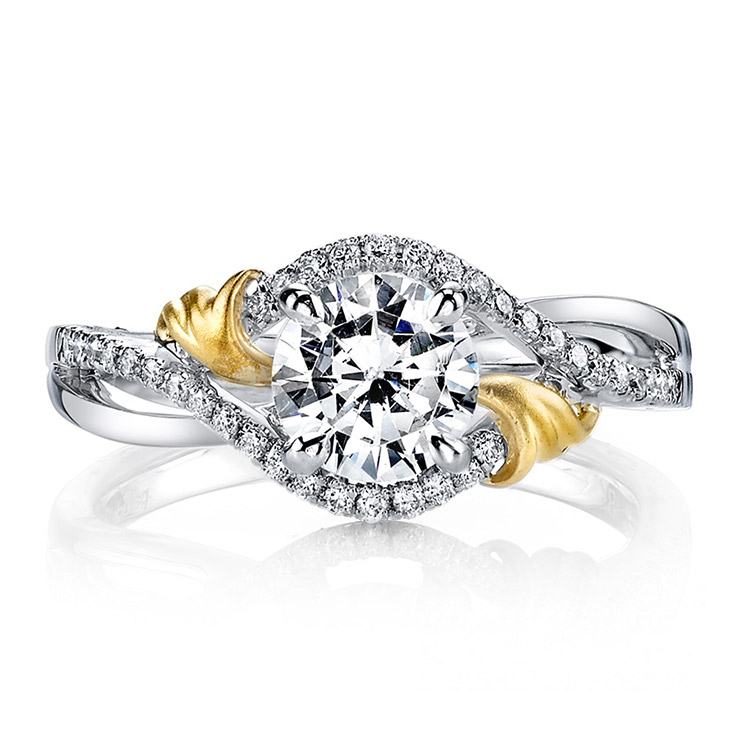 Parade Lyria Bridal Platinum Diamond Engagement Ring R3532