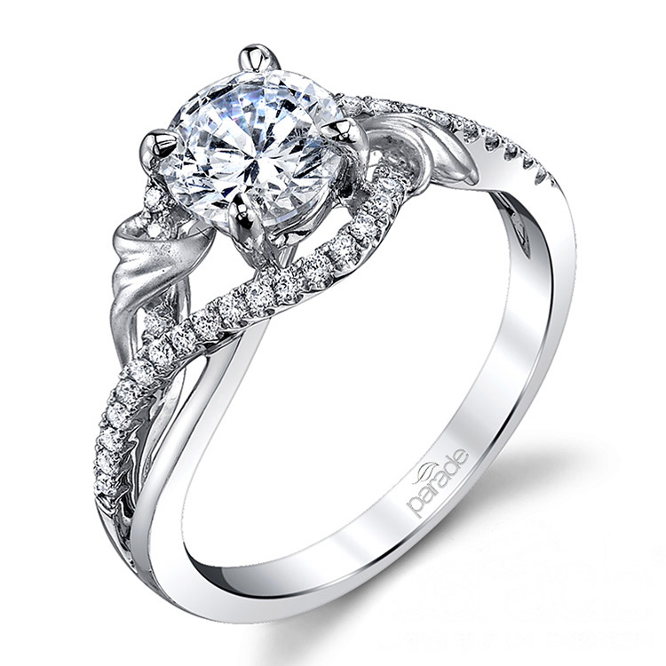 Parade Lyria Bridal Platinum Diamond Engagement Ring R3532