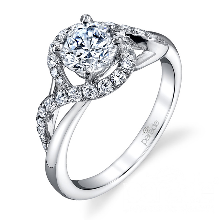 Parade Hemera Bridal R3536 14 Karat Diamond Engagement Ring
