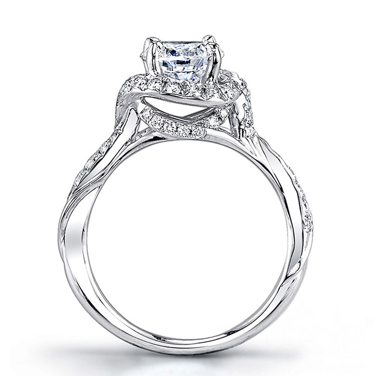 Parade Hemera Bridal Platinum Diamond Engagement Ring R3537