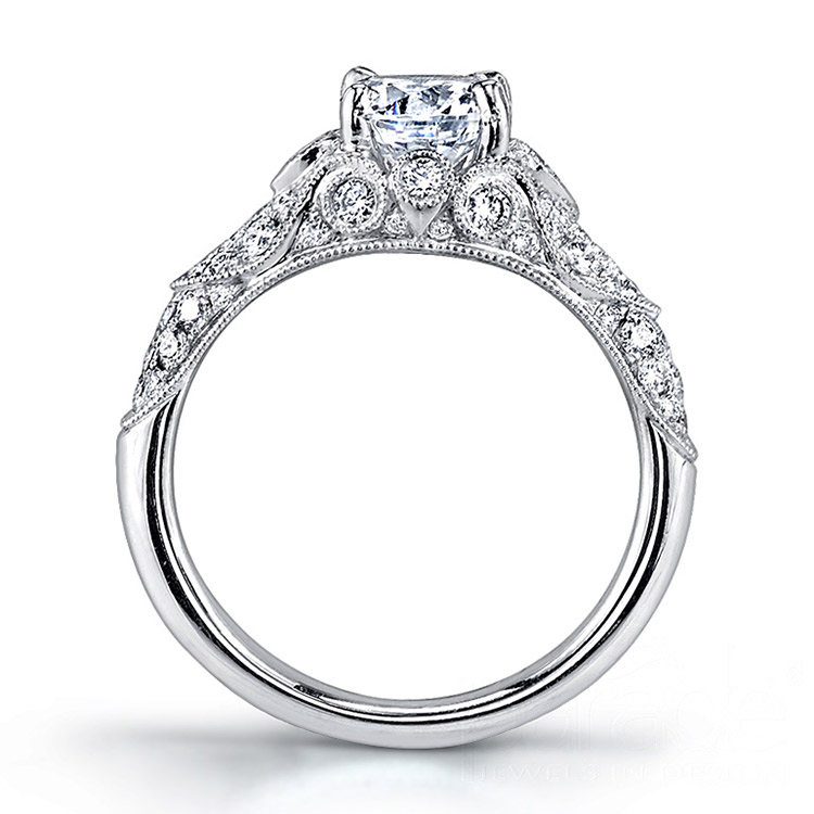 Parade Hera Bridal Platinum Diamond Engagement Ring R3553