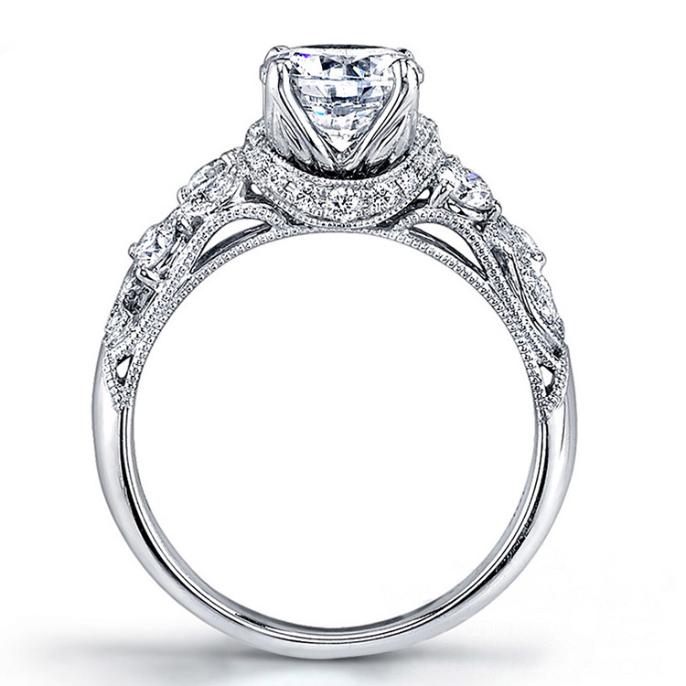 Parade Hera Bridal 14 Karat Diamond Engagement Ring R3556 Alternative View 1