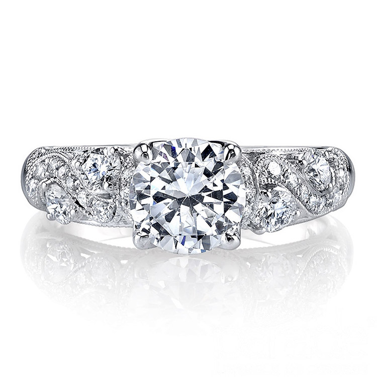 Parade Hera Bridal 18 Karat Diamond Engagement Ring R3556 Alternative View 2