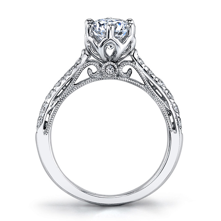 Parade Hera Bridal R3668 14 Karat Diamond Engagement Ring