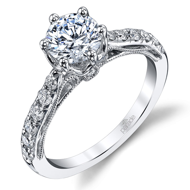 Parade Hera Bridal R3668 14 Karat Diamond Engagement Ring