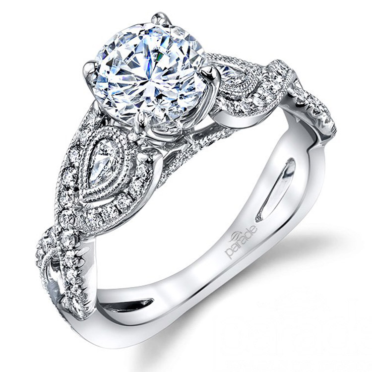 Parade Hemera Bridal Platinum Diamond Engagement Ring R3680