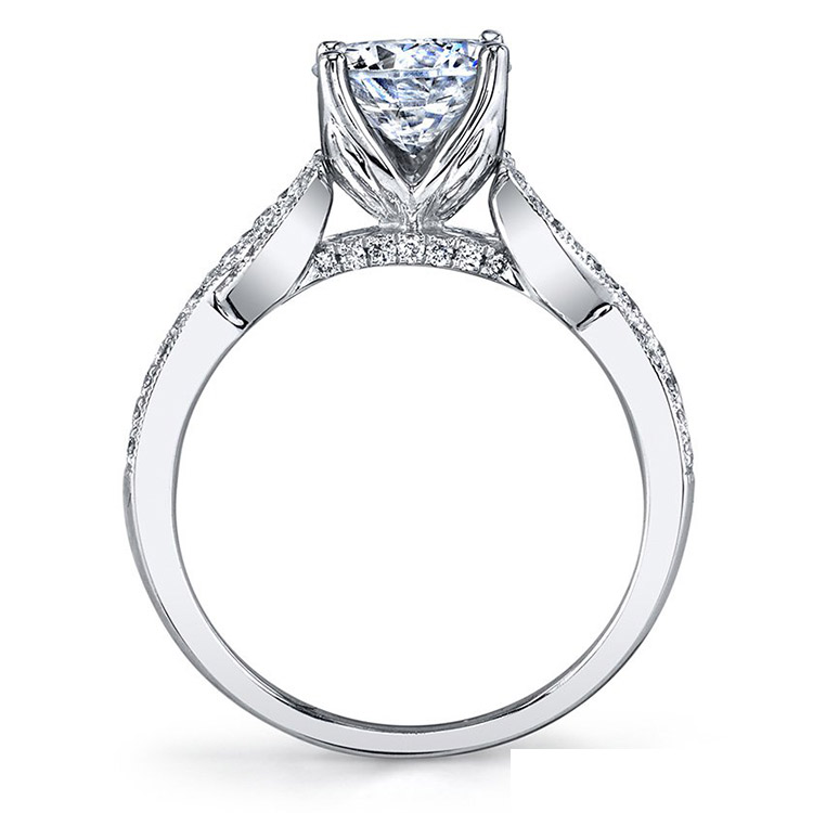 Parade Hemera Bridal 14 Karat Diamond Engagement Ring R3733 Alternative View 2