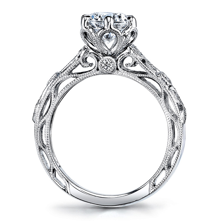 Parade Lyria Bridal R3735 18 Karat Diamond Engagement Ring Alternative View 1
