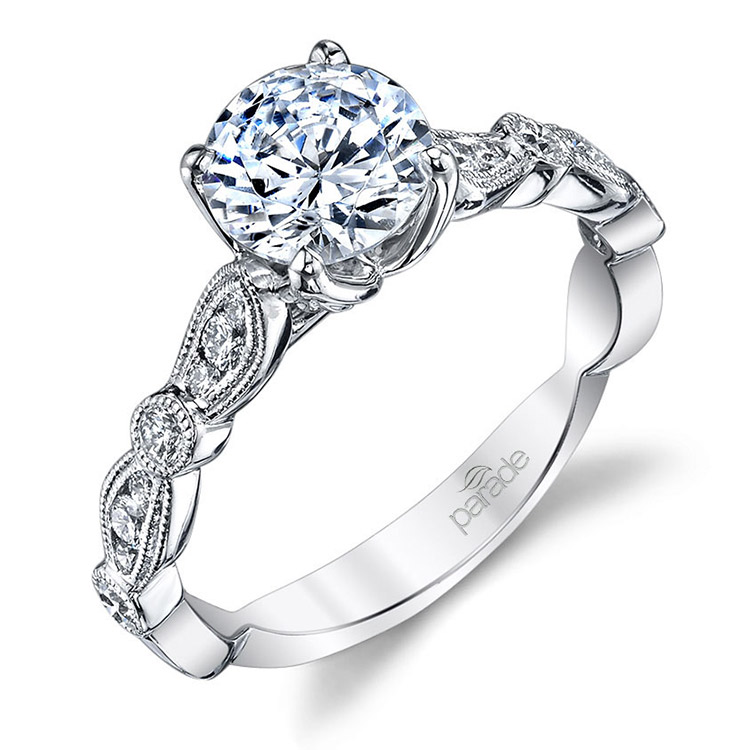 Parade Hera Bridal Platinum Diamond Engagement Ring R3737