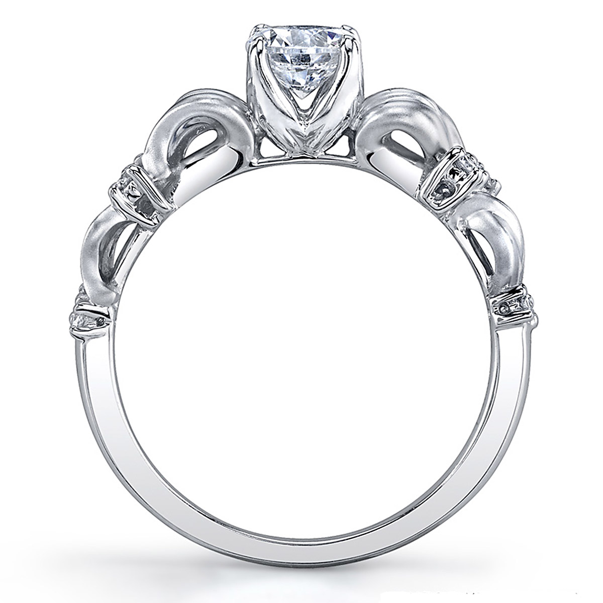 Parade Lyria Bridal Platinum Diamond Engagement Ring R3761