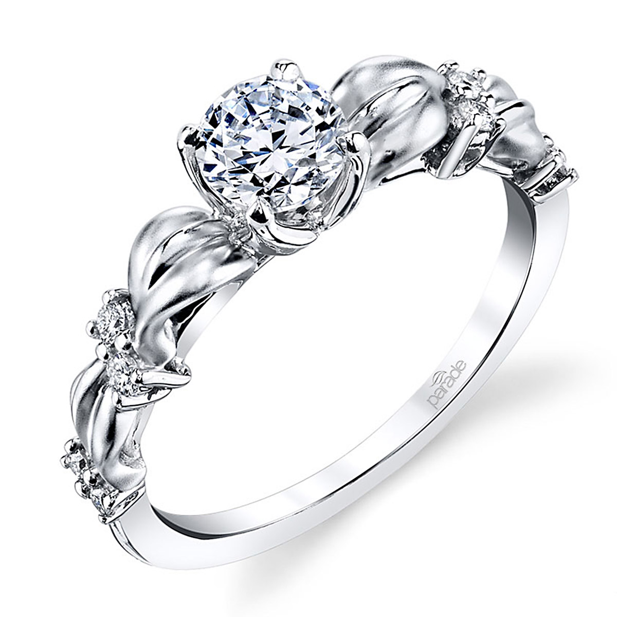 Parade Lyria Bridal Platinum Diamond Engagement Ring R3761