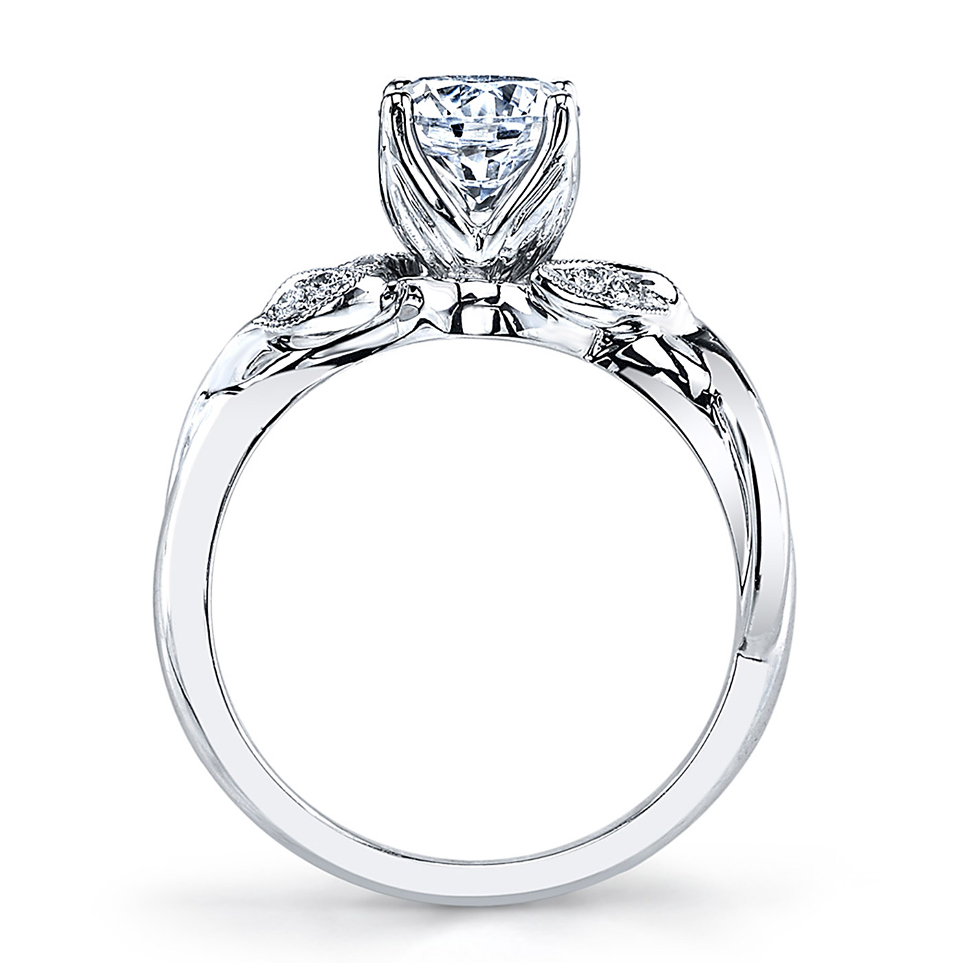 Parade Lyria Bridal 14 Karat Diamond Engagement Ring R3928 Alternative View 1